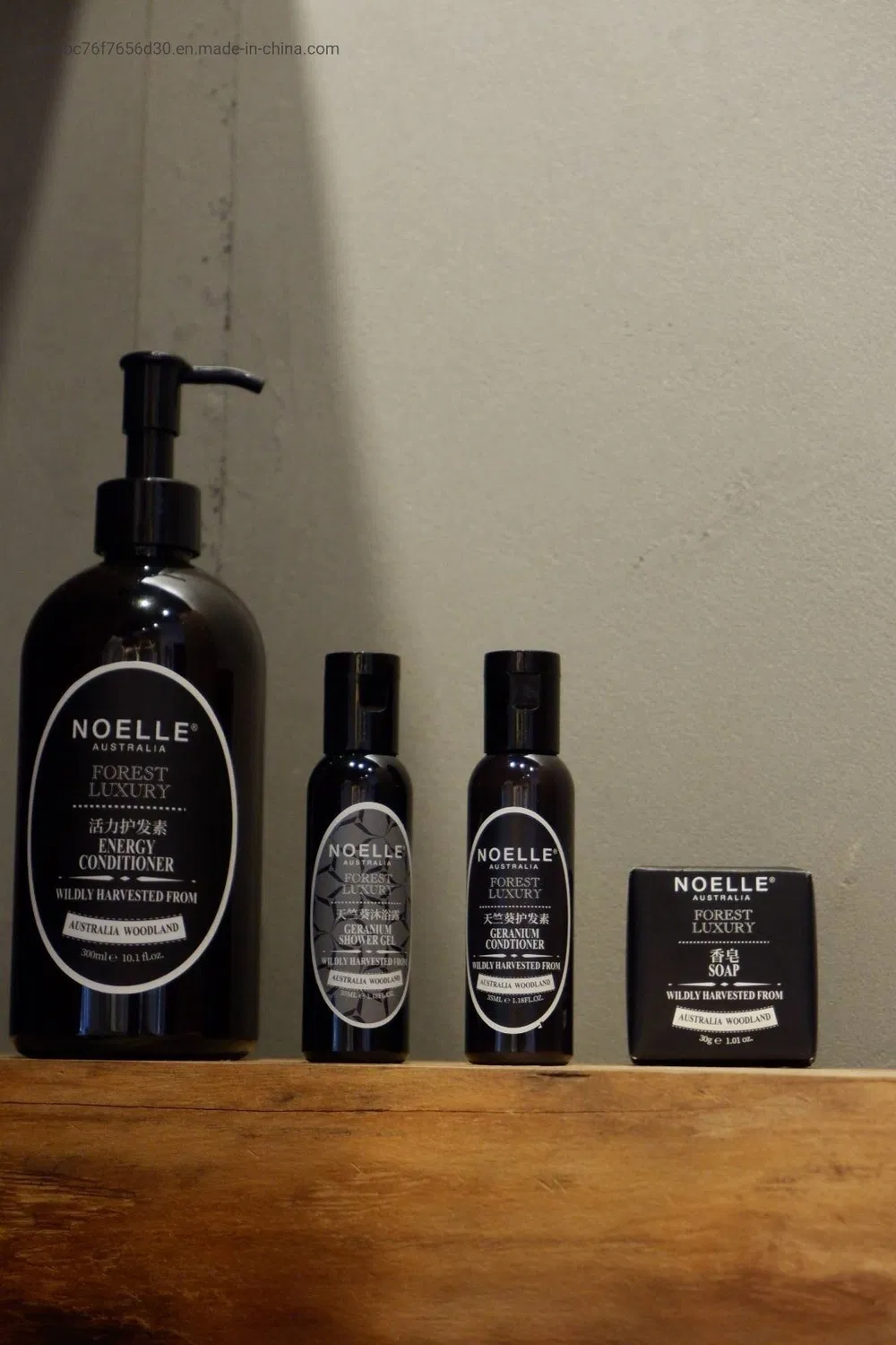 Vente en gros d'articles de toilette Eco Friend One Time Hotel Shampooing de salle de bains Ensemble d'équipements