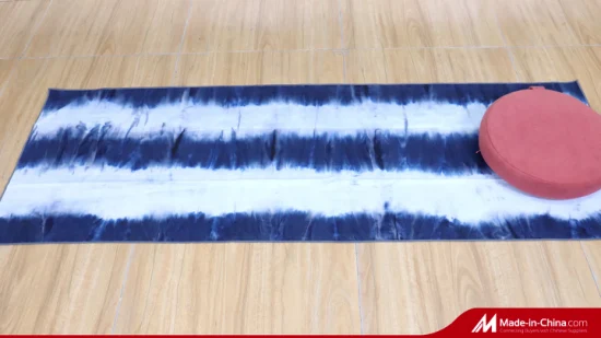 Serviette de tapis de yoga anti-dérapante en silicone DOT de conception personnalisée en gros