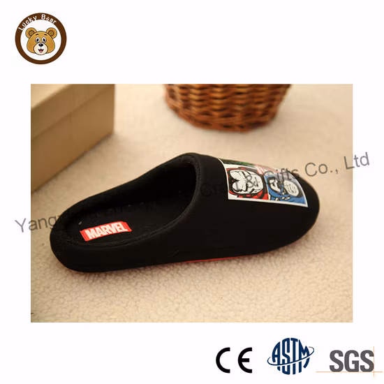 Chambre à coucher jetable de bonne qualité d'hôtel Anti-Slip Closed-Toe pantoufles