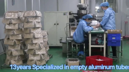 Prix ​​​​d'usine 2020 60 ml de tubes en aluminium cosmétiques pliables vides Paquet de crème pour les mains