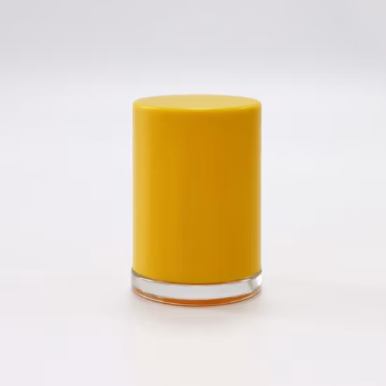 Emballage cosmétique en plastique de 30 ml de flacon compte-gouttes en or mat de luxe